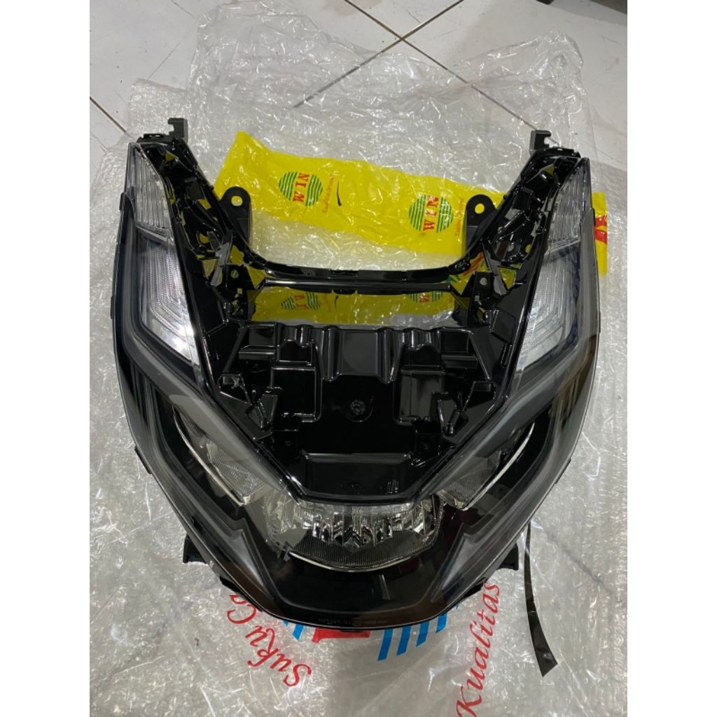 lampu depan pcx 160 merk win headlamp pcx 160 reflektor pcx 160