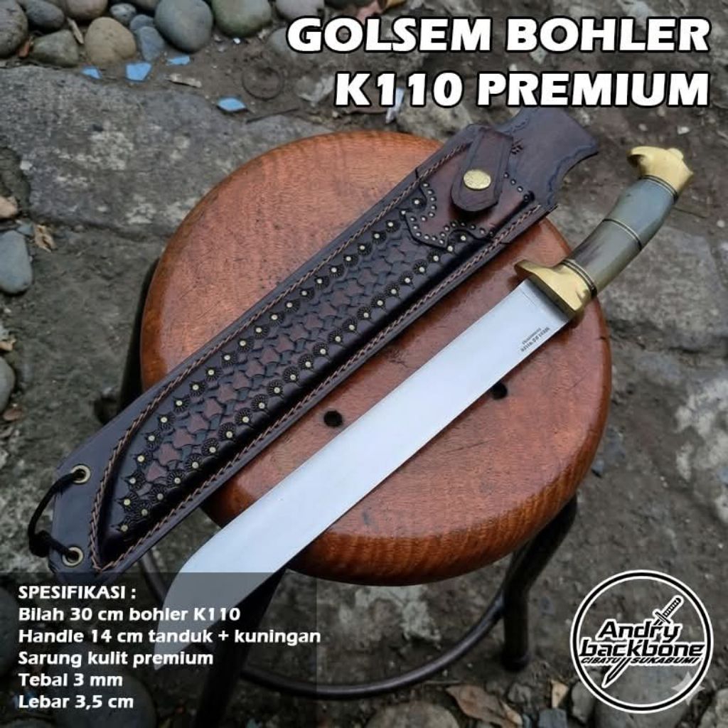 Golsem Bohler K110 Premium Super Tajam - Barang Koleksi Hobi & Pajangan