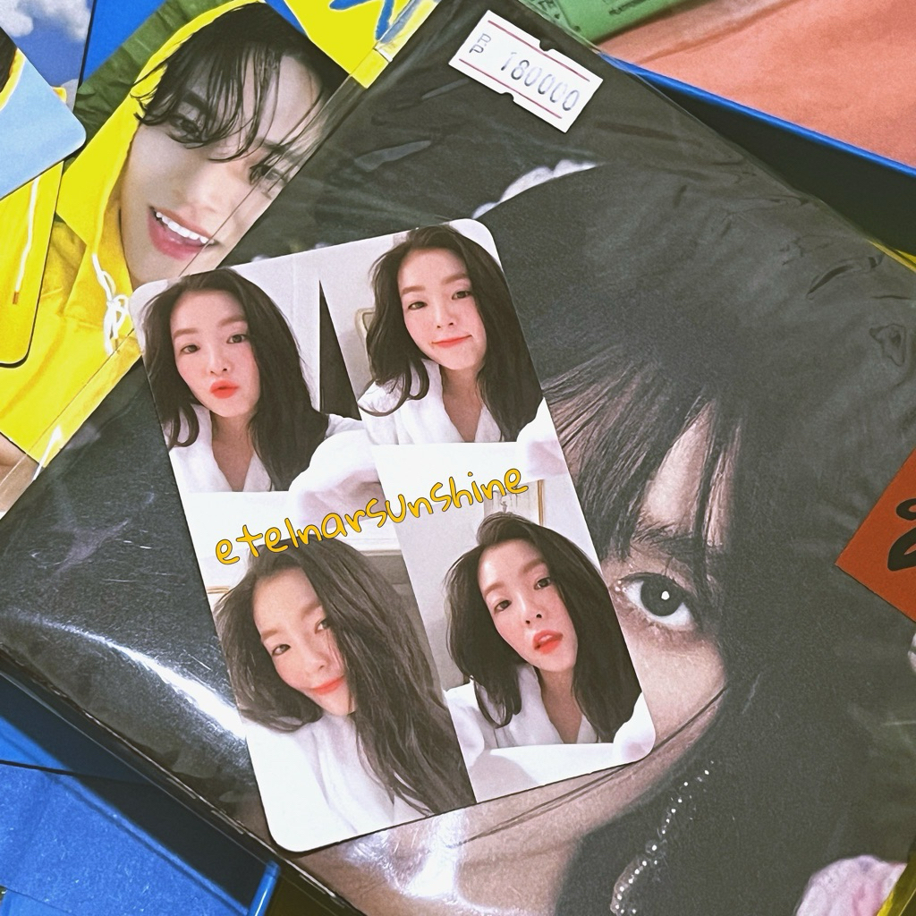 photocard pc rv r3d v3lv3t irene guide book the reve festival