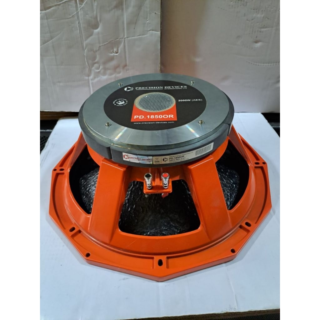 Speaker 18 inc PD Precision Devices PD1850OR VC 5 INCH SUBWOOFER