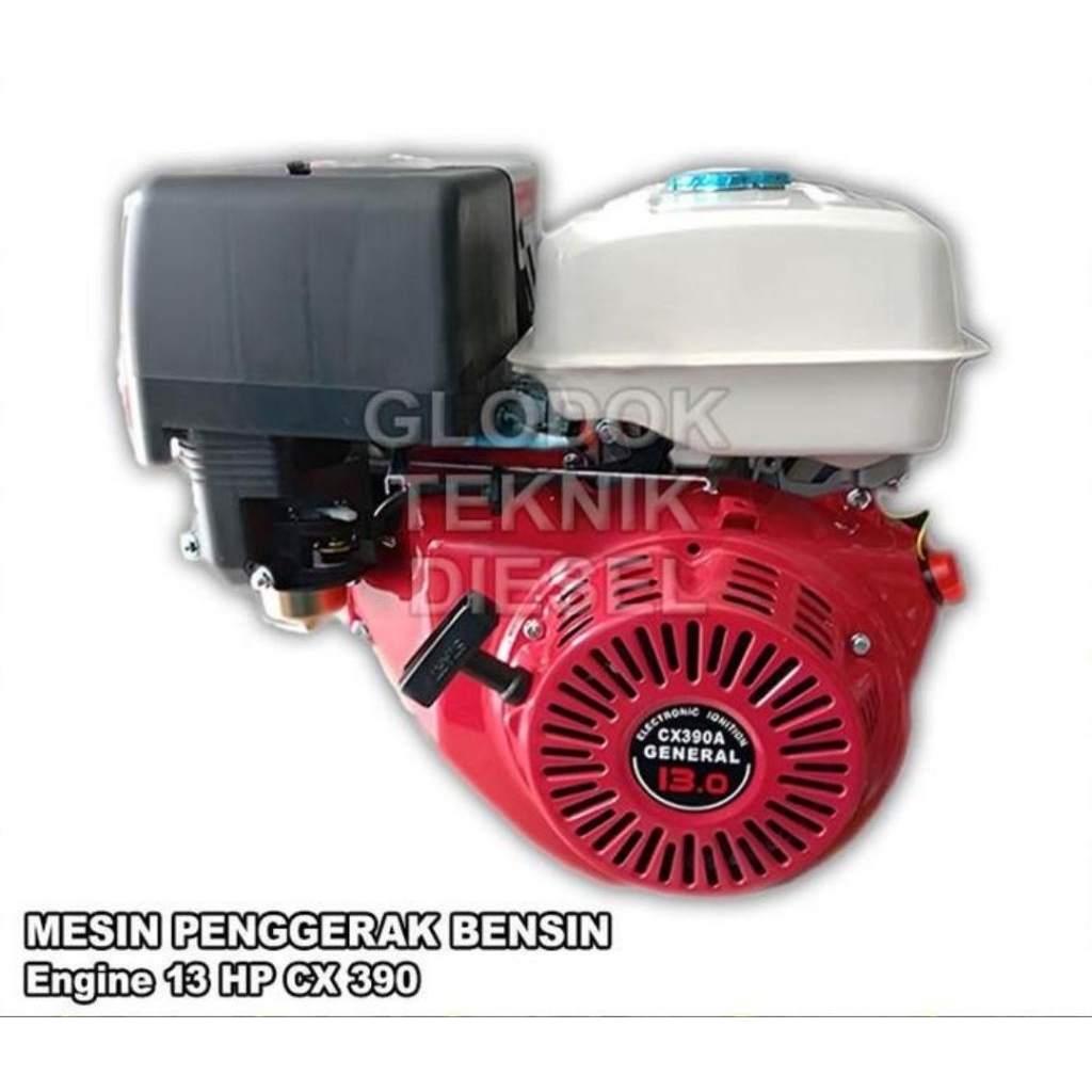 MESIN ROBIN KATO 13HP GX 390 putaran lambat 2:1  / meskn robin gx390