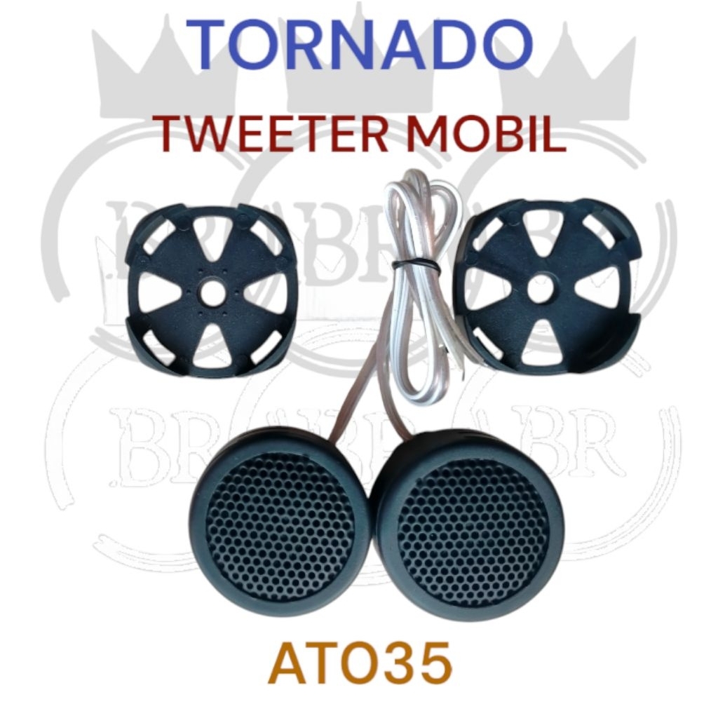 TORNADO AT035 Speaker TWEETER SOUND SISTEM MOBIL Penambah nyaring Sound Sistem Mobil Anda