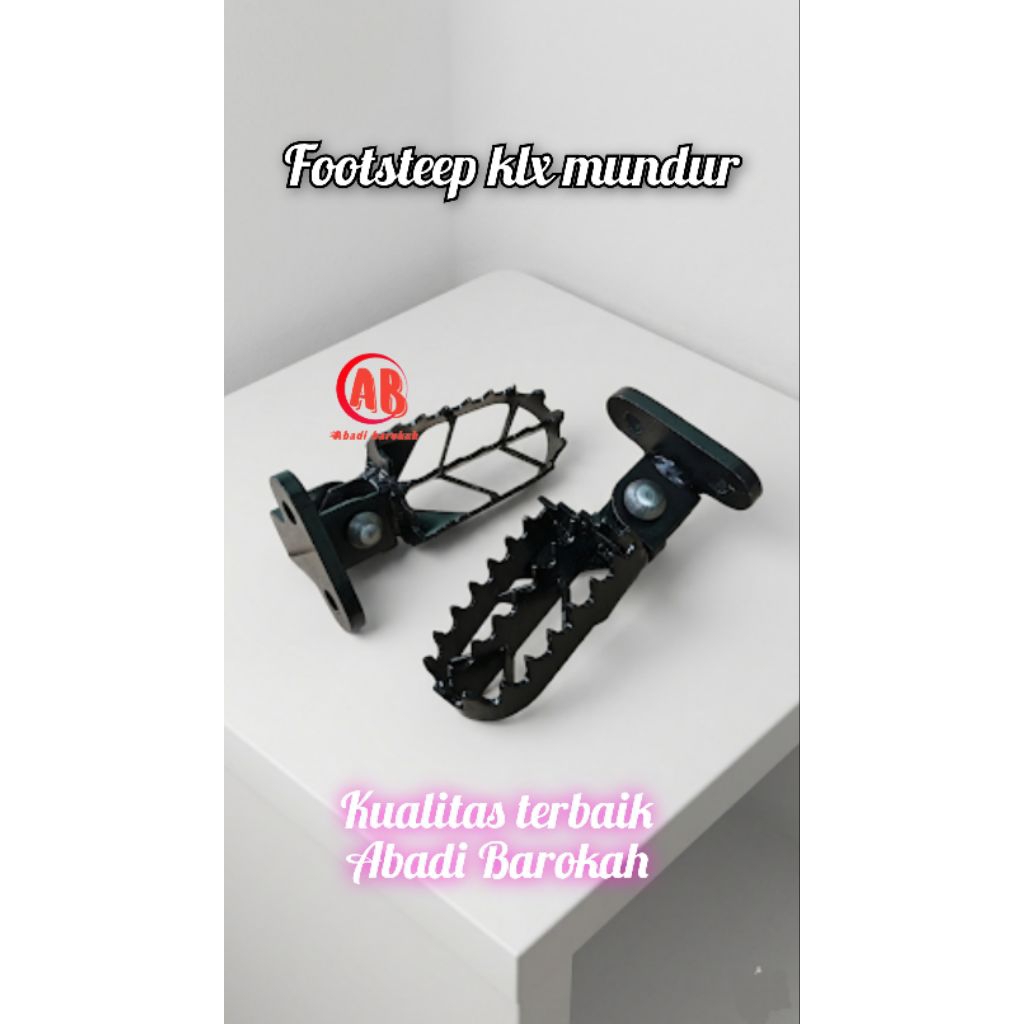 FOOTSTEP MUNDUR KLX FOOTSTEP FULSET KLX150 D-TRECKER150 SUPERMOTO FULSET