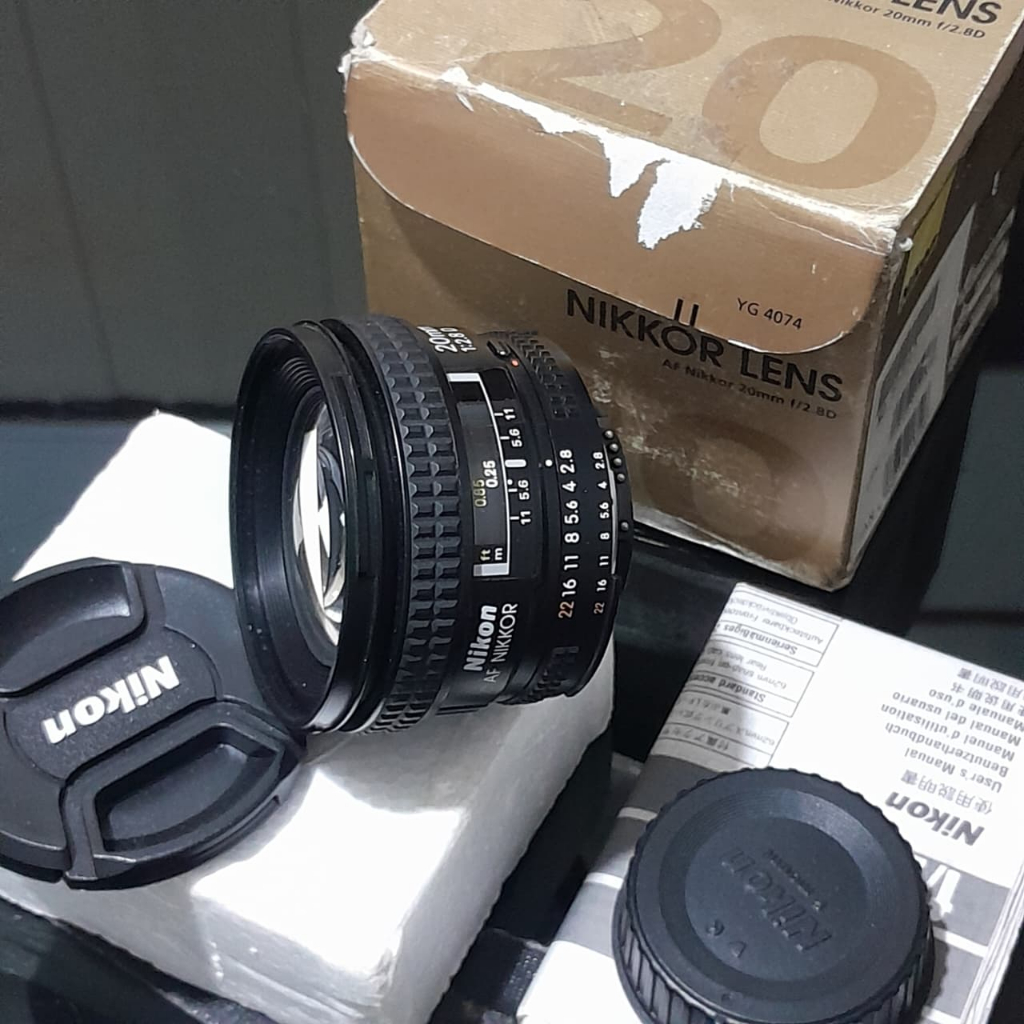 lensa nikon 20mm 2,8 AFD