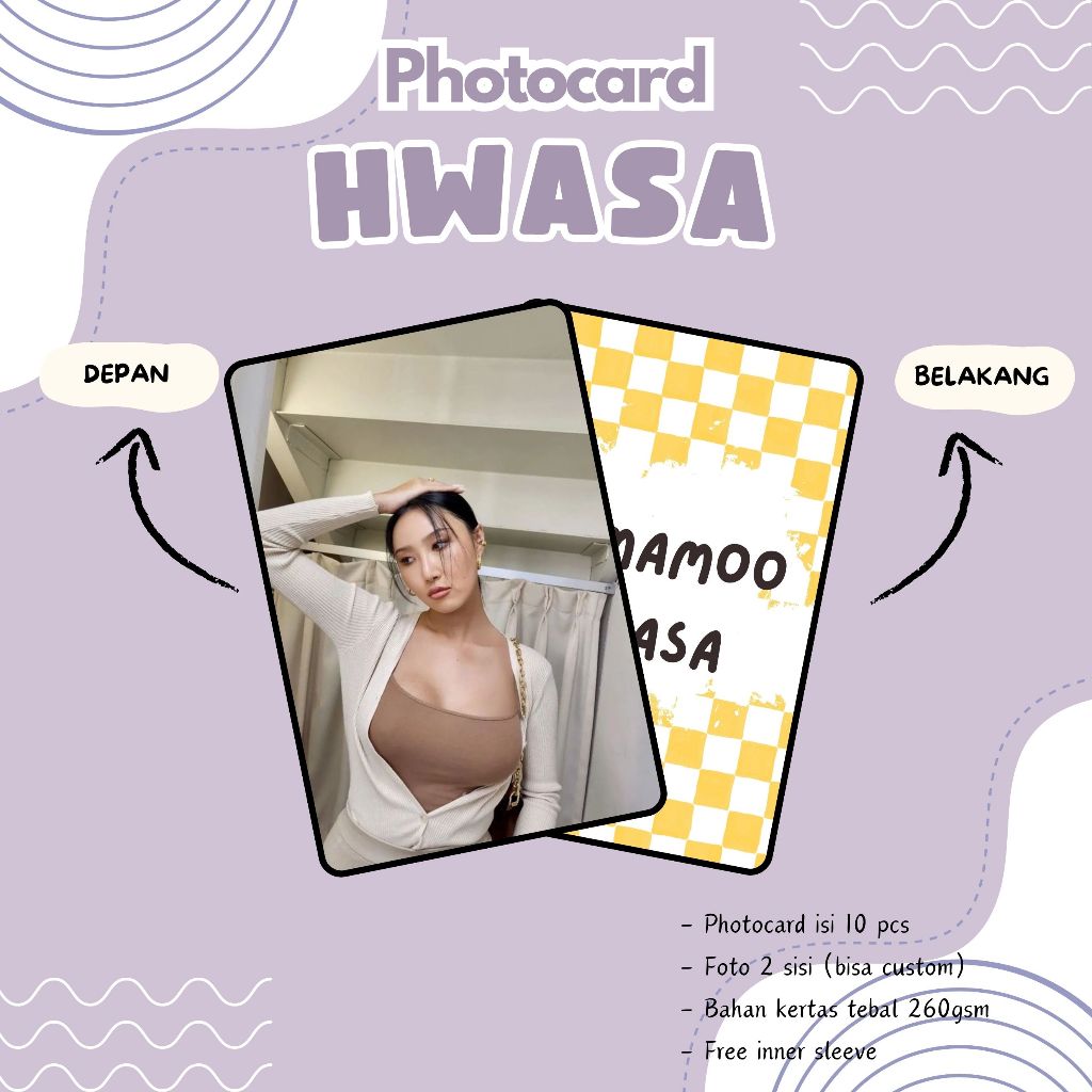 (10 PCS) PHOTOCARD MAMAMOO HWASA