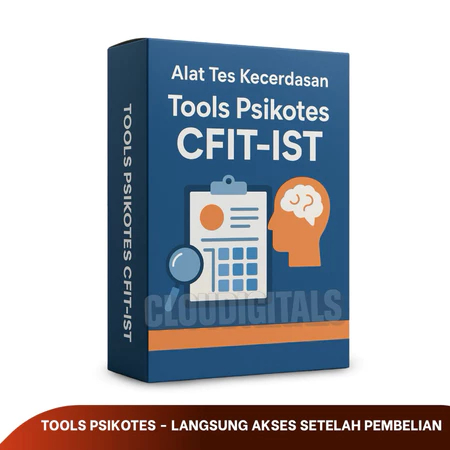 TOOLS PSIKOTES: Alat Tes Psikologi Cfit & Ist - Program Pengukur Kecerdasan IQ Test Kecerdasan