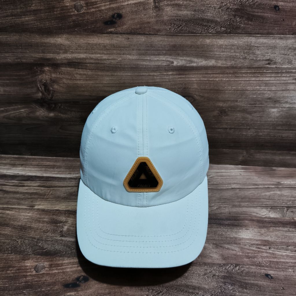topi baseball caps palace strap shell logo white (Defect)