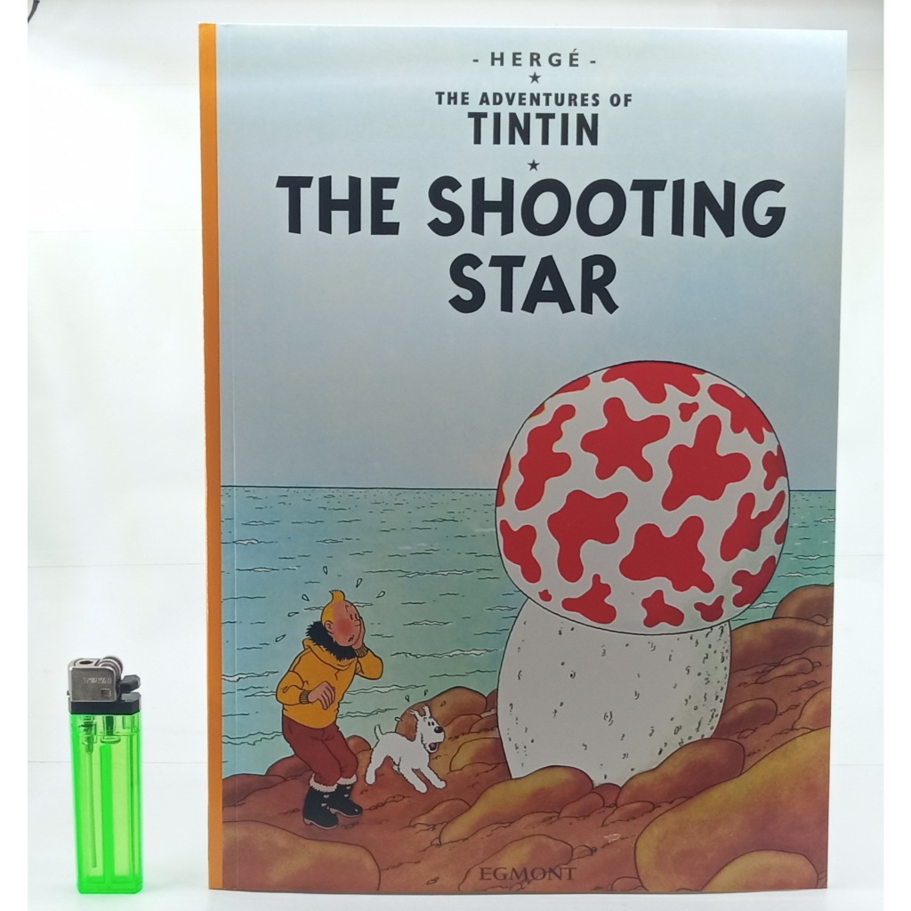 Komik Egmont Tintin The Shooting Star Bintang Jatuh Format Lebar Bahasa Inggris Original