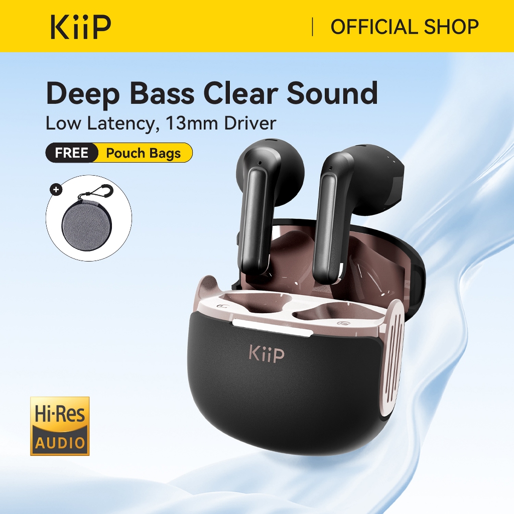 KiiP DTS21 True Wireless Bluetooth Earphone TWS Mini Earbuds