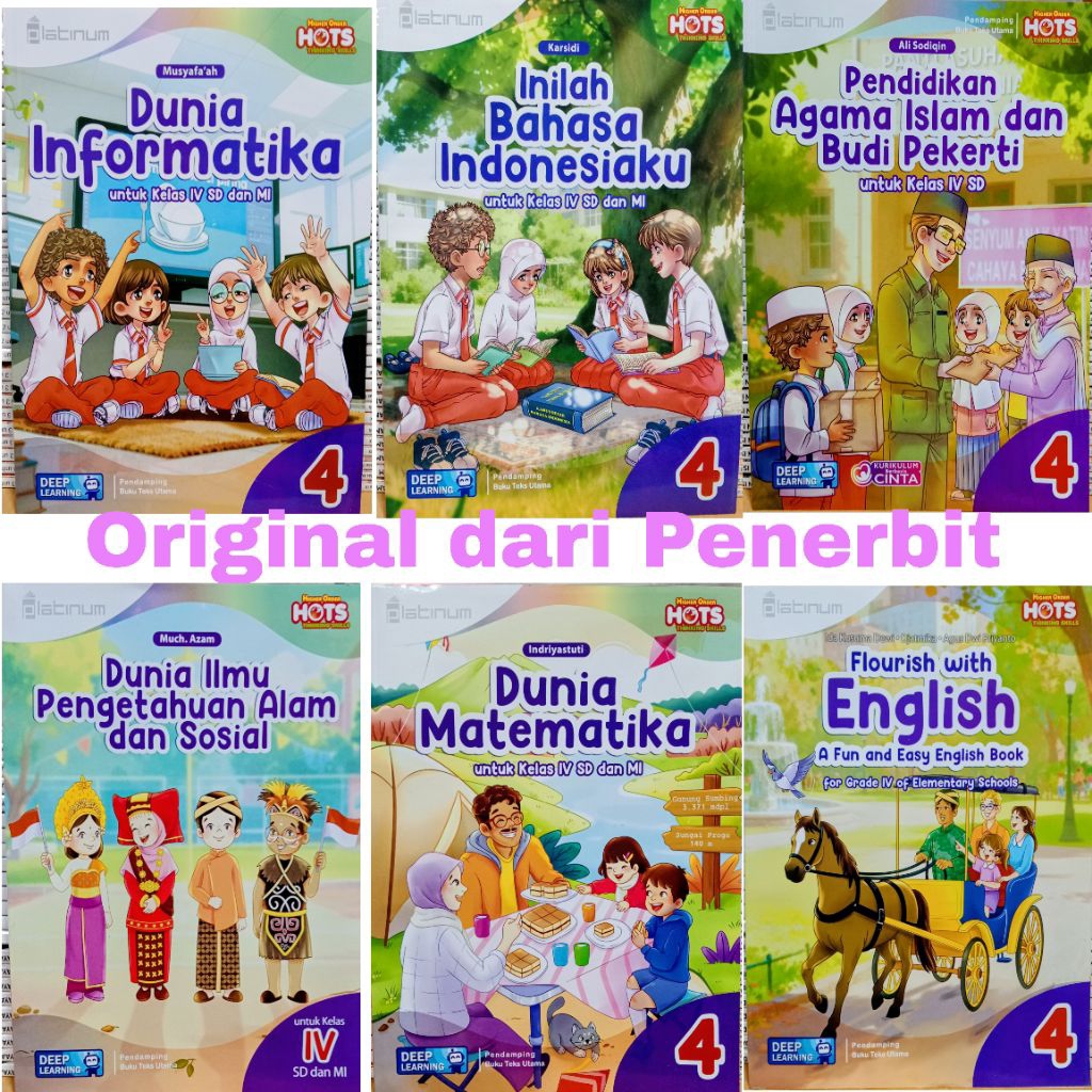 Dunia Matematika Dunia Informatika PJOK IPAS Flourish With English Pendidikan Pancasila Pendidikan A