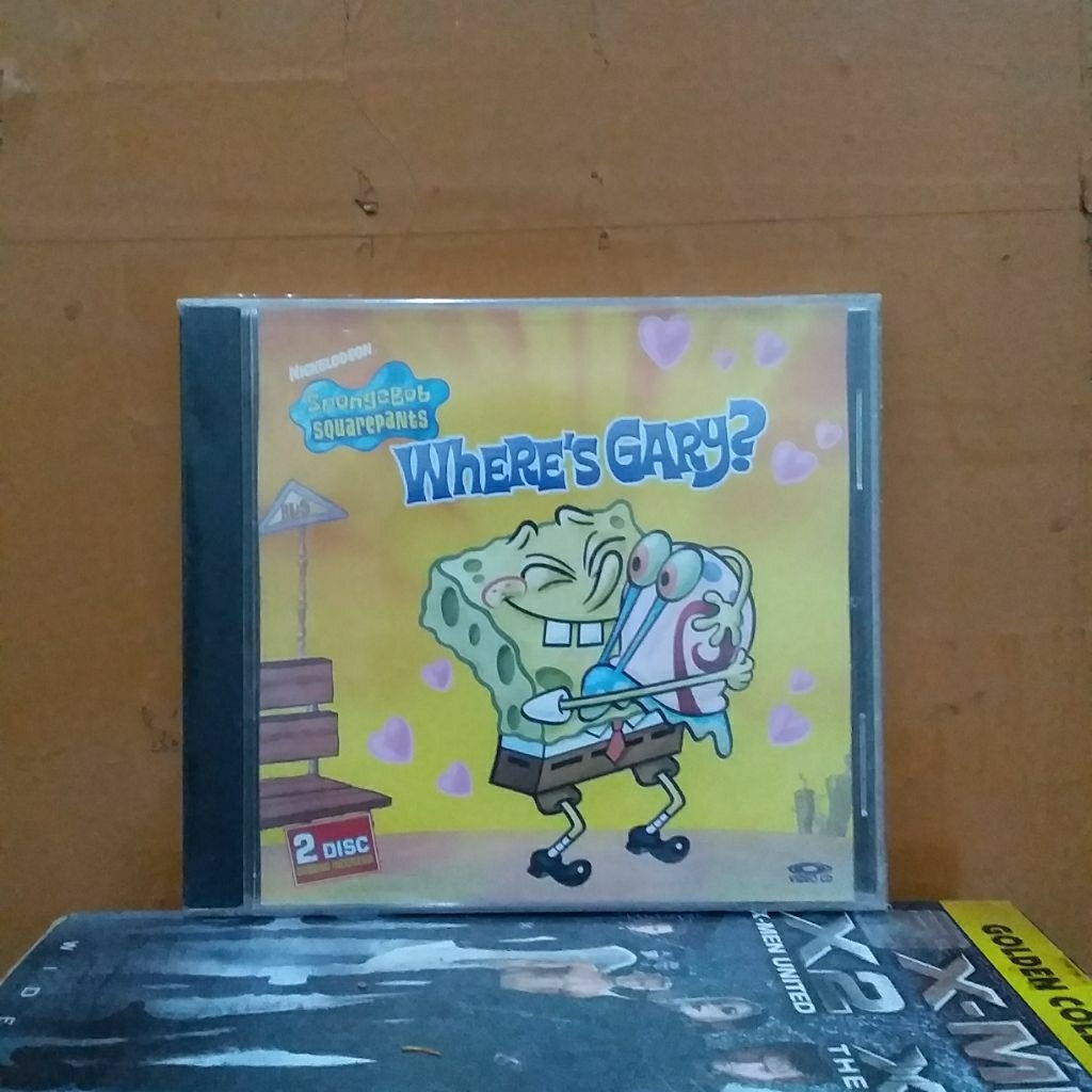 VCD ORIGINAL FILM SPONGEBOB - WHERE'S GARY ISI 2 DISC