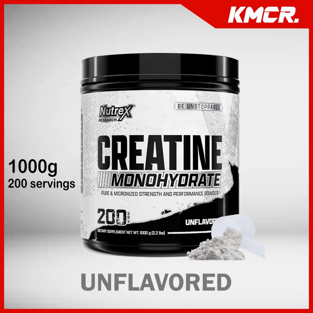 NUTREX CREATINE MONOHYDRATE 1000gr 200 Serving MICRONIZED CREATIN - KMCR MALANG