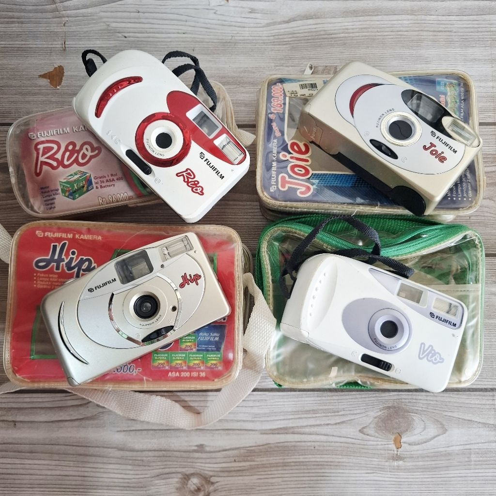 Kamera Analog Fujifilm Zipp Rio Flezz Dic Star Cometa Axxi Motor NOS