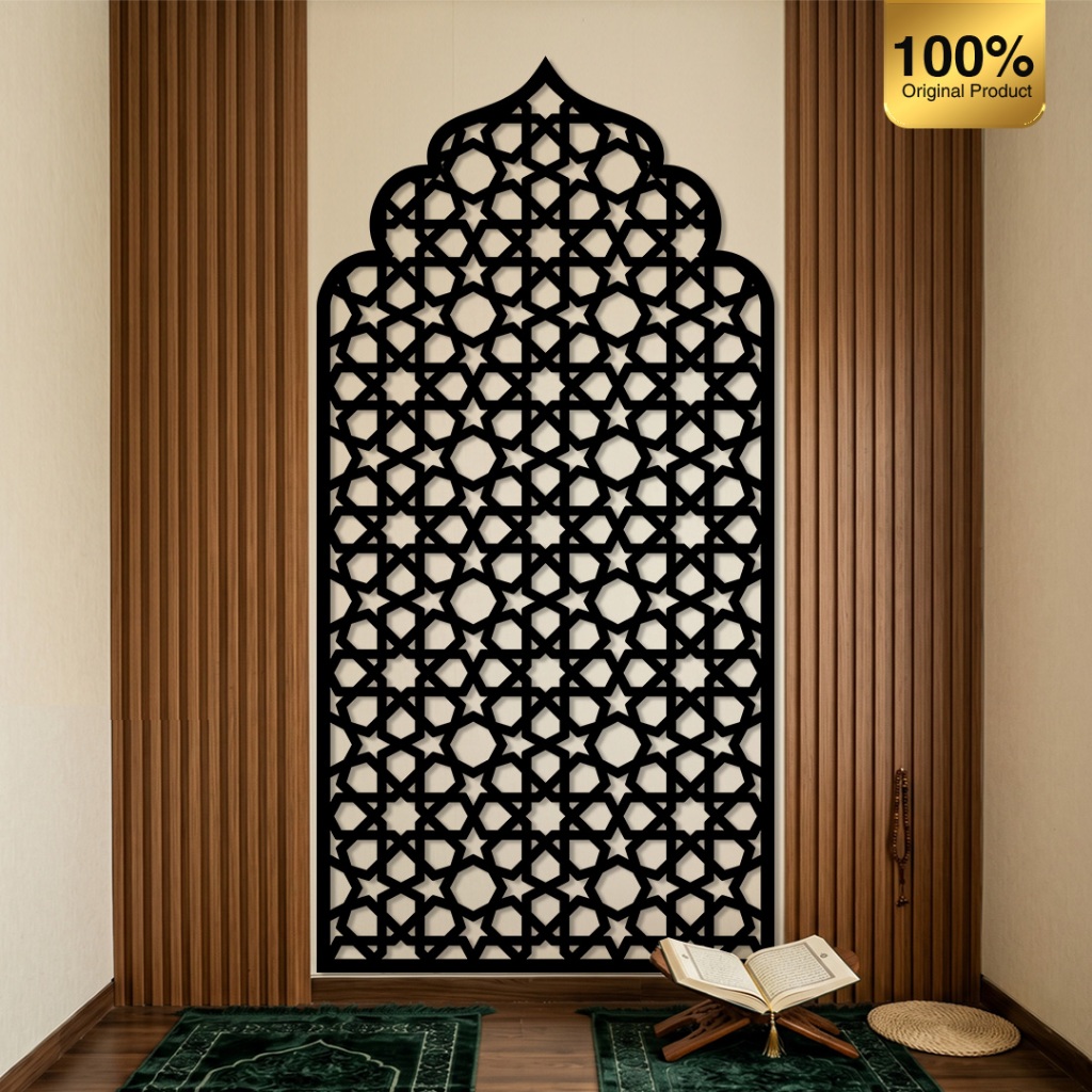 Sawala Studio - Mihrab Mushola Minimalis Material PVC Foam Board Tebal 5mm