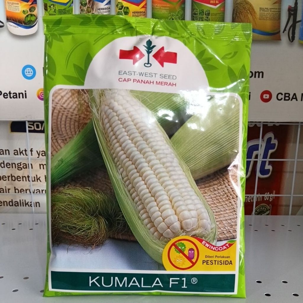 BIBIT JAGUNG KETAN KUMALA F1 - 250 GRAM CAP PANAH MERAH