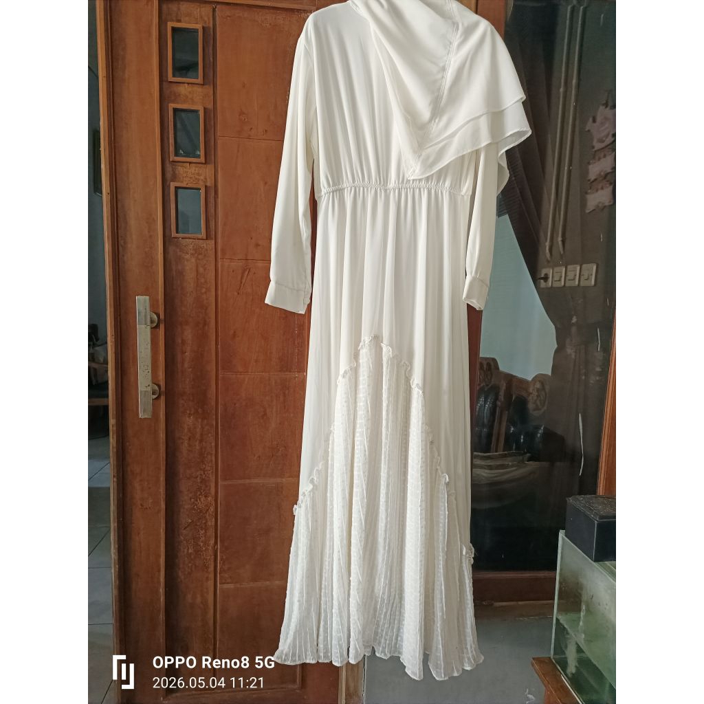Preloved gamis/putih/umroh/lebaran