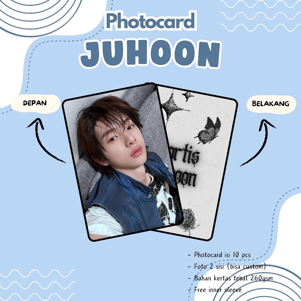 (10PCS) PHOTOCARD CORTIS JUHOON