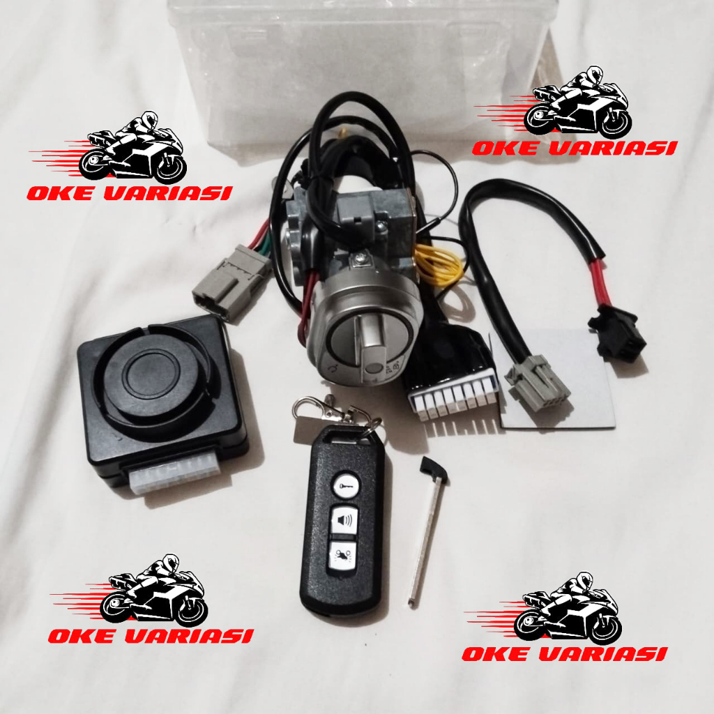 Kunci Kontak Smart Key Keyless Universal Honda BEAT Karbu Fi Esp Pop Street Eco Hi Tech