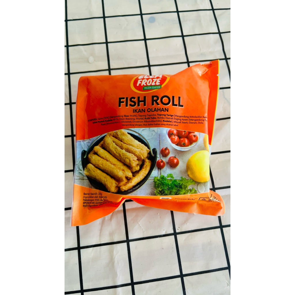 Ellafroze Olahan Ikan Beku 200gr - Fishroll