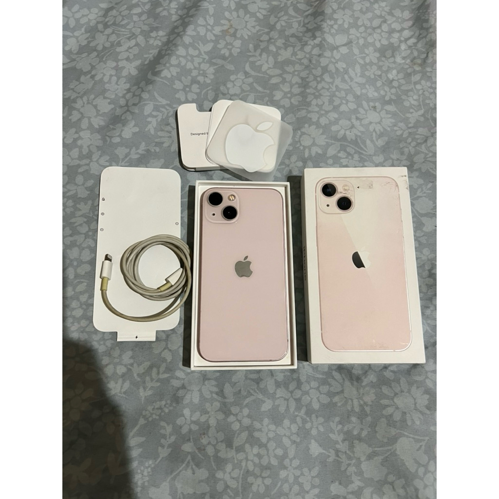 iphone 13 256 ibox pink fulset ori mulus