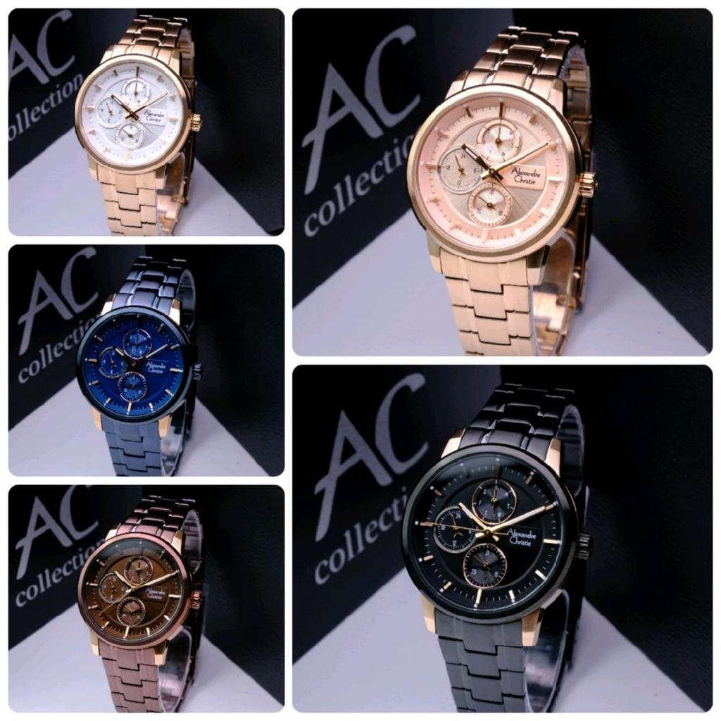 ALEXANDRE CHRISTIE 6323 WANITA ORIGINAL AC6323 AC 6323 ARLOJI CEWEK