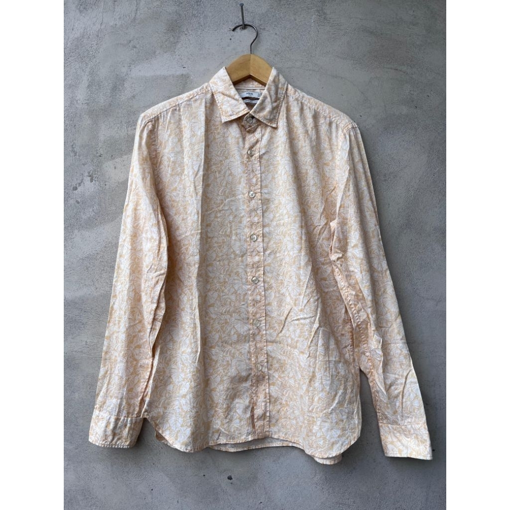 MANGO man kemeja motif XS fit M
