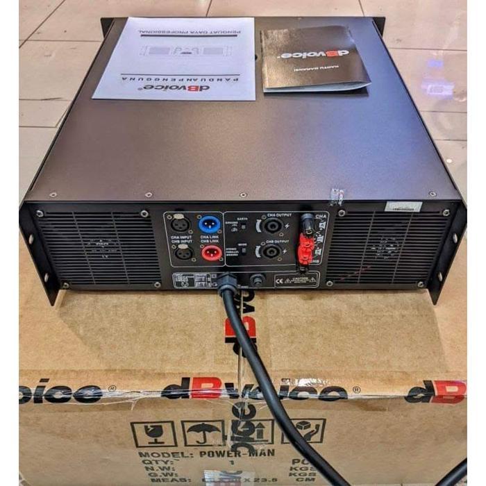 Power Amplifier dB Voice Power Man Original Amplifier dBvoice Class GB PowerMan