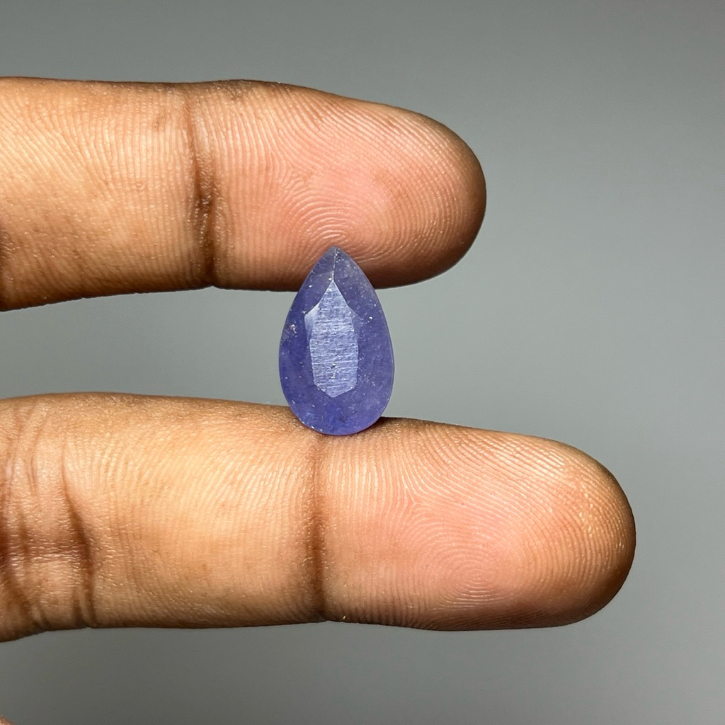 Batu Blue Tanzanite Natural Tanzanite Pear shape Tanzanite Dim 16x10x6 CT 7.05
