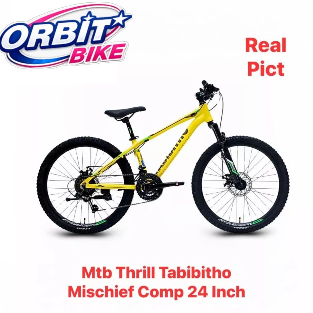 Mtb 24 Inch Thrill Tabibitho Mischief Com 21 Speed Frame Alloy