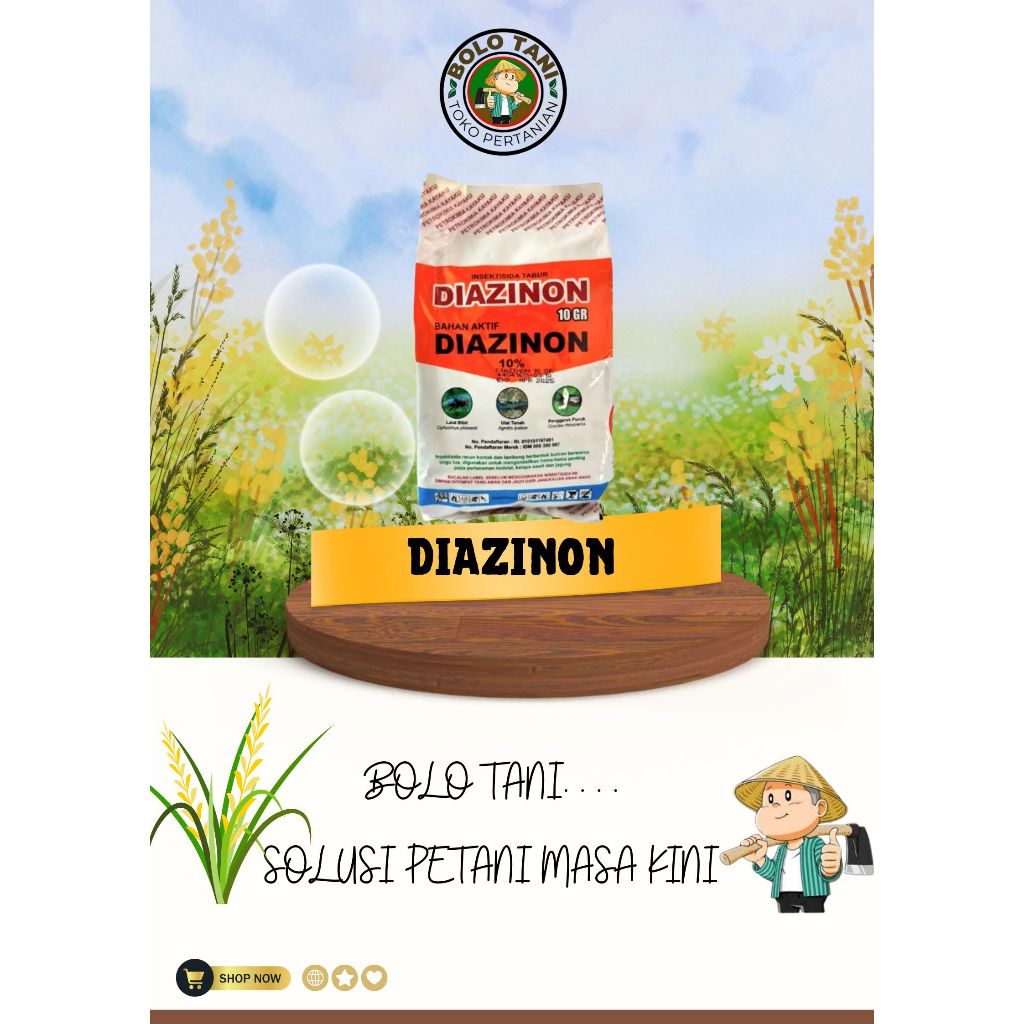 Diazinon 1kg Insektisida Tabur