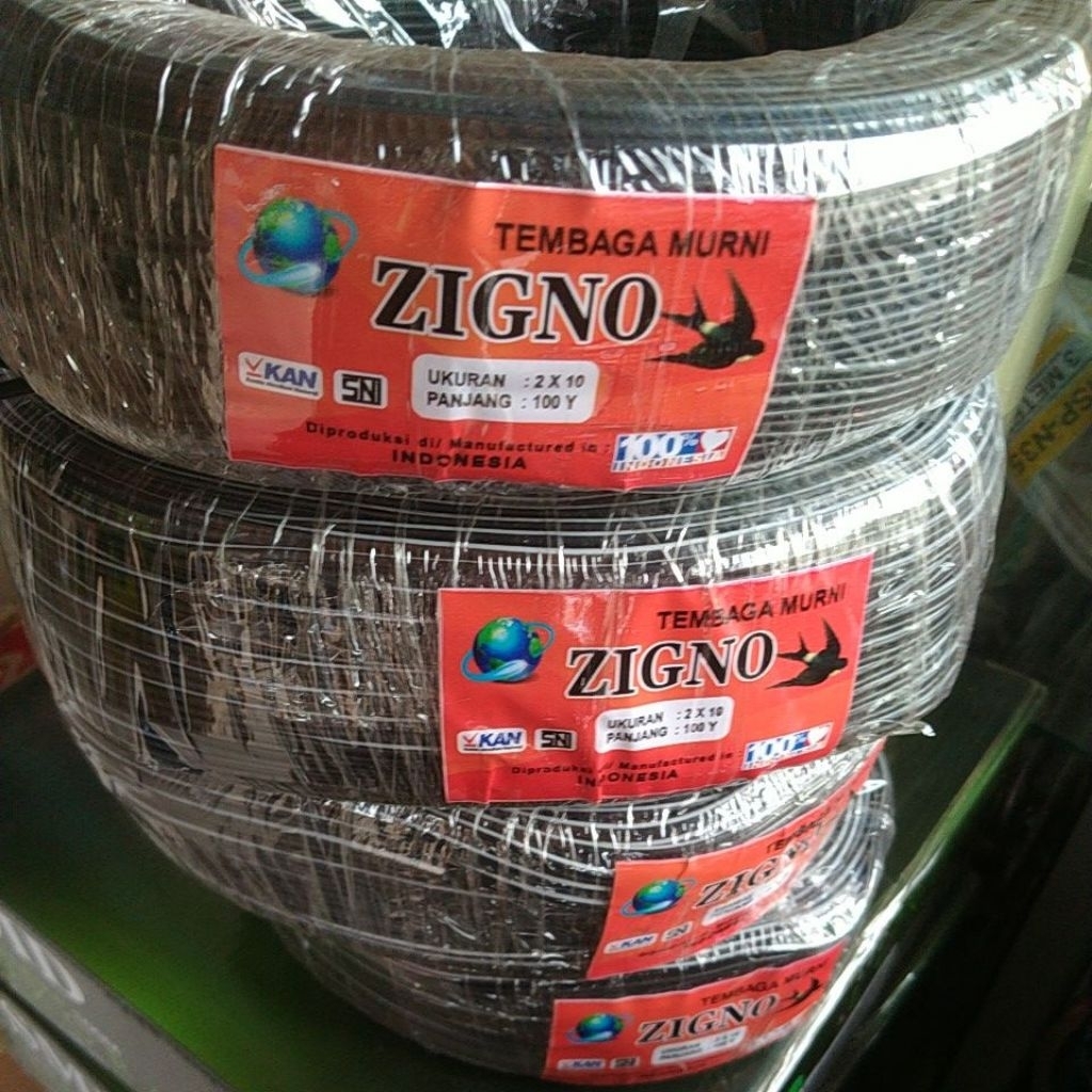 Kabel walet TF 2 x 10  Tembaga murni