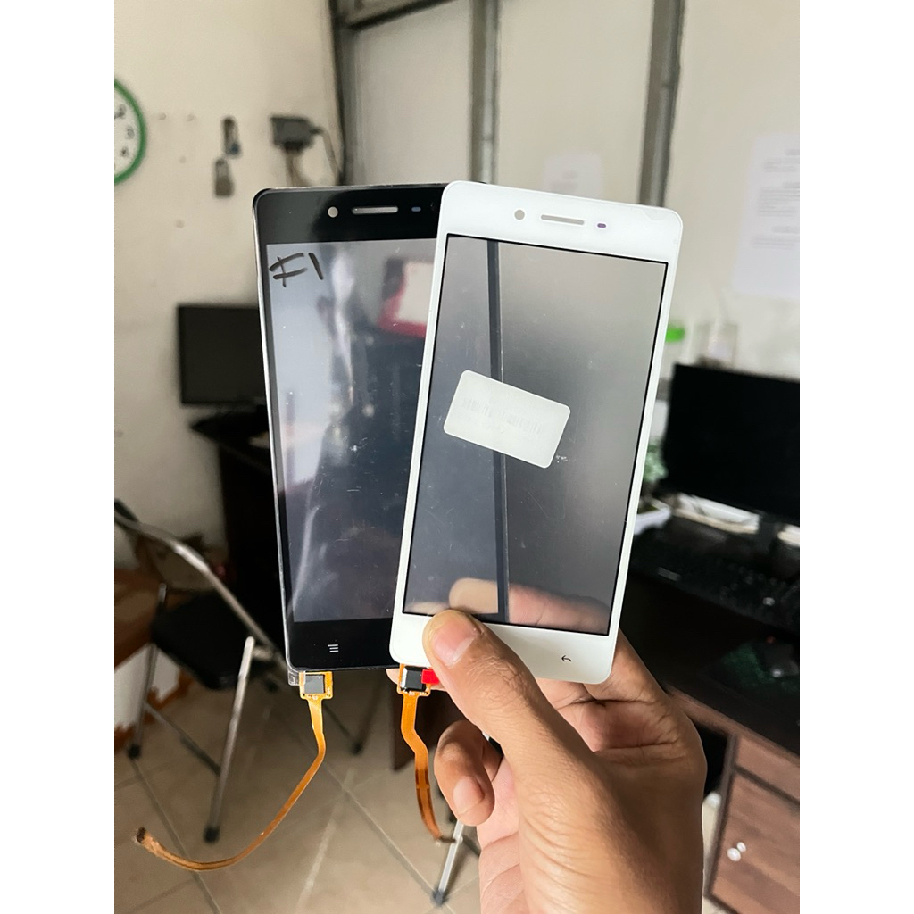 TS / TC OPPO F1 / A35 / A37 TOUCHSCREEN KACA LCD ORIGINAL TERMURAH