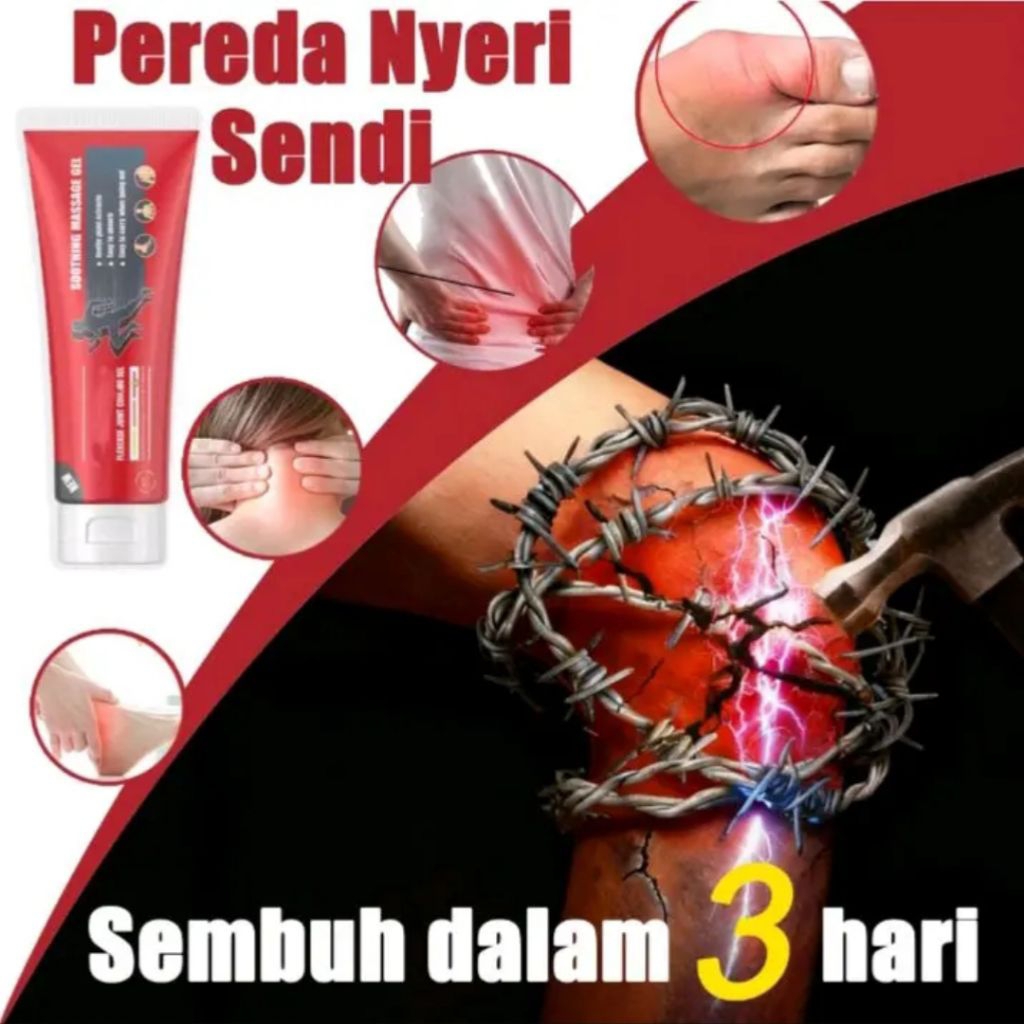 Lanzf Original Krim atau Gel Herbal Perawatan Nyeri Sendi