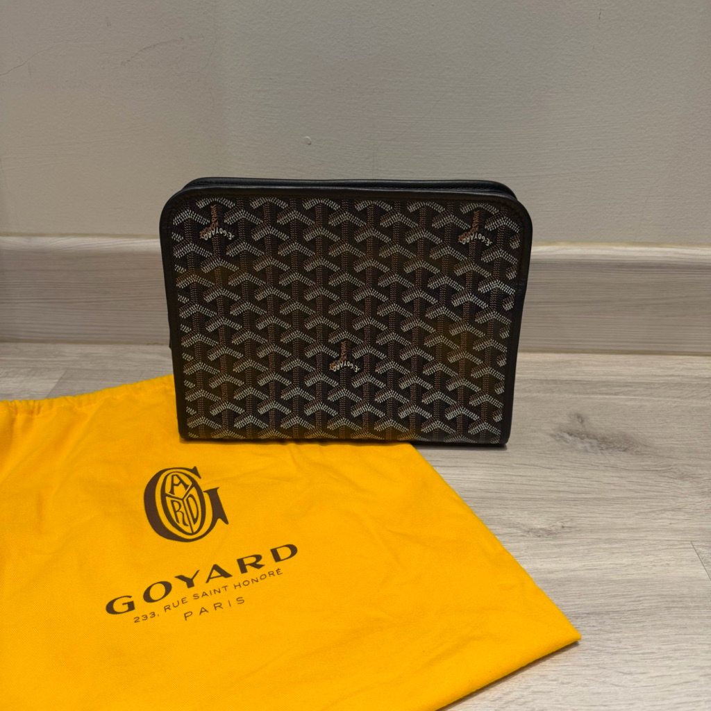 Goyard - Trousse Jouvence MM Clutch Bag All Black