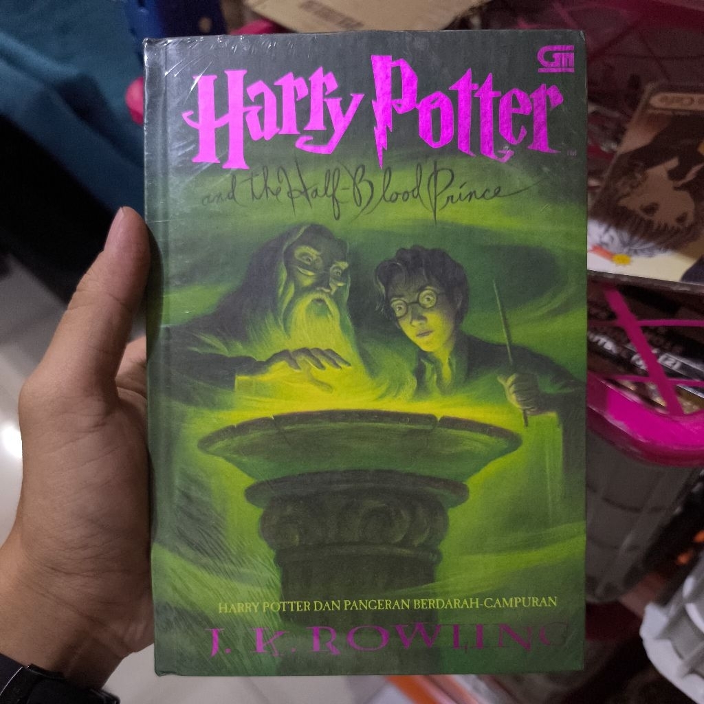 NOVEL HARRY POTTER VOL 6 HARD COVER BAHASA INDONESIA