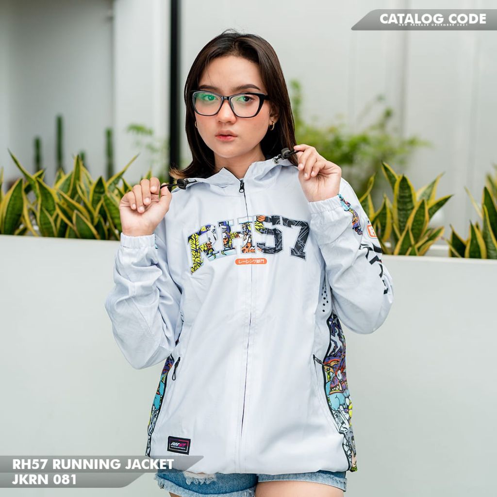 JAKET RUNNING RH57 || JKRN 081 PRIA/WANITA ORIGINAL