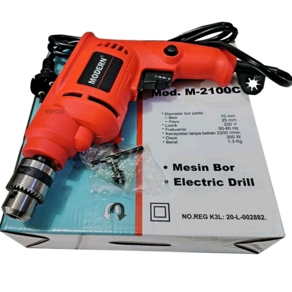 Mesin Bor Listrik M-2100C MODERN