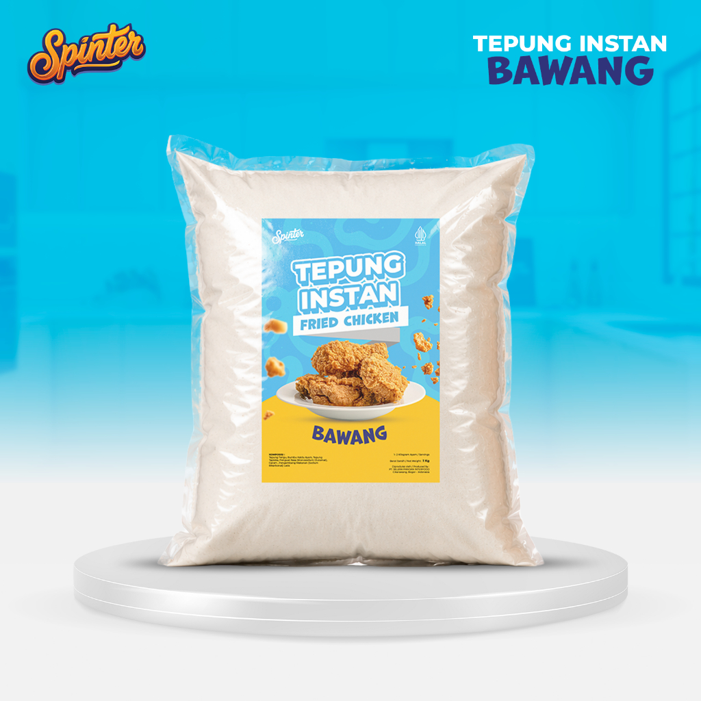Tepung Fried Chicken Rasa dan Aroma Bawang kemasan 1kg Selera Pangan Interfood