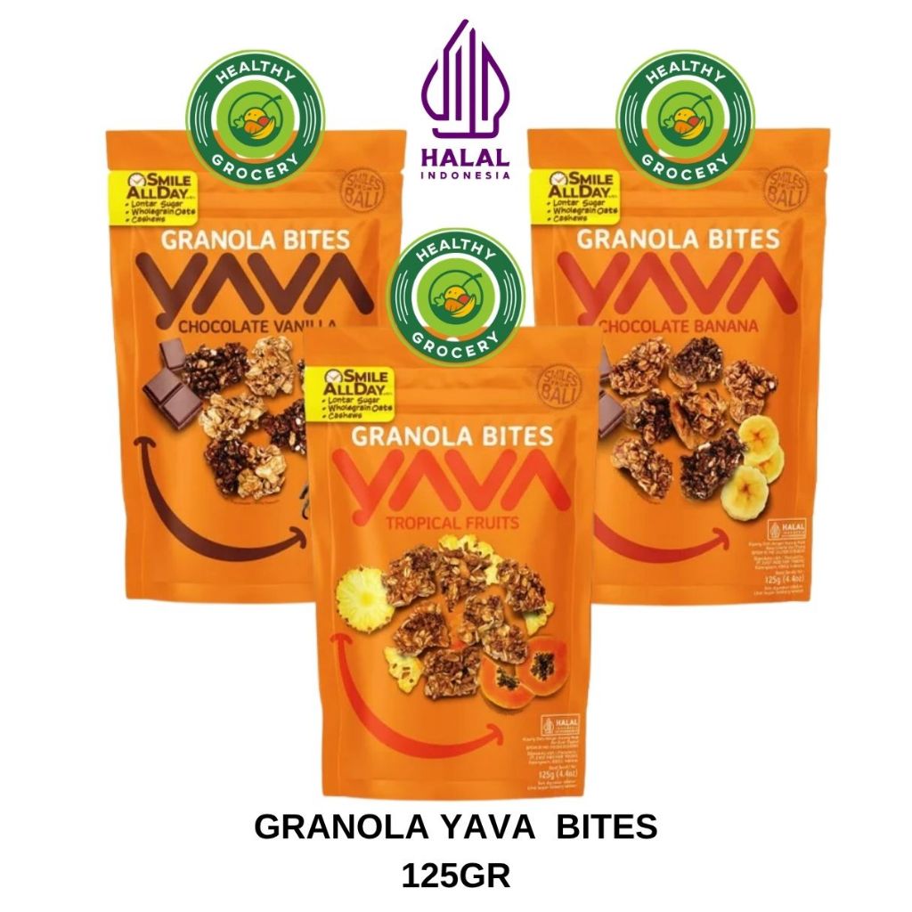 East Bali / YAVA Cashews Granola Bites 125 gr