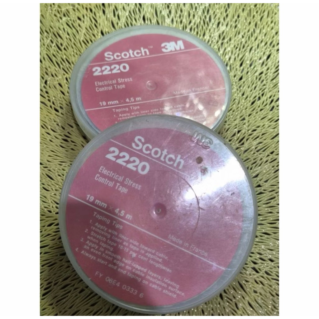 SCOTCH 3M 2220 ELECTRICAL STRESS 19MMx4,5MM