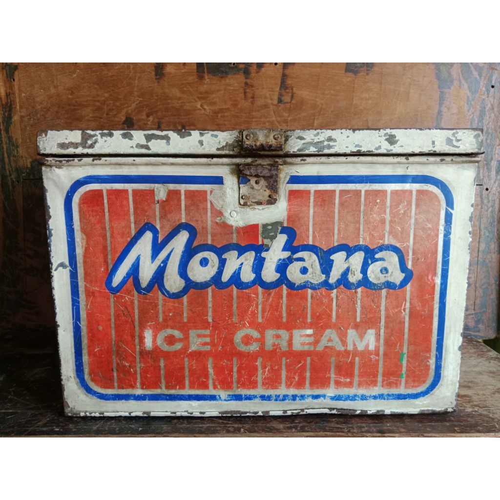 Box Es Jadul Box Es Vintage Montana Ice Cream