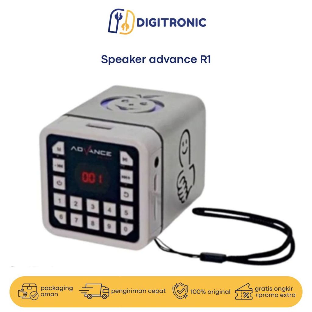 Speaker Bluetooth Music Box Misound Advance R1