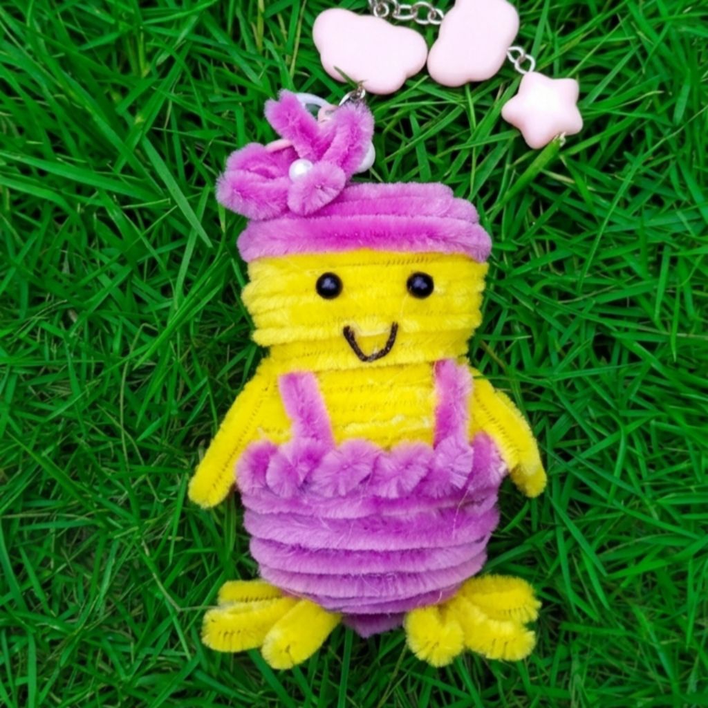 gantungan bebek/gantungan kunci bebek/bebek keychain