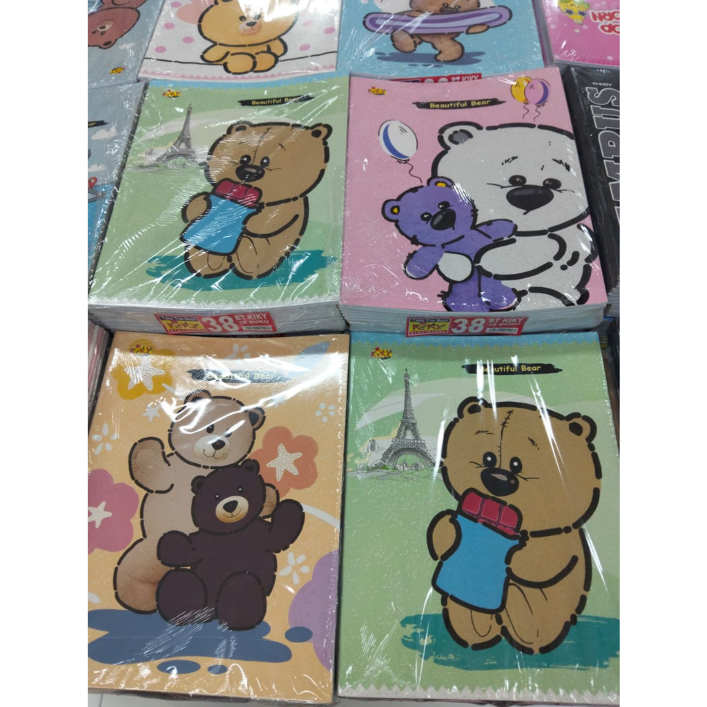 TBMO Pack Buku Tulis KIKY 38 Lembar / Buku Tulis KIKY 38