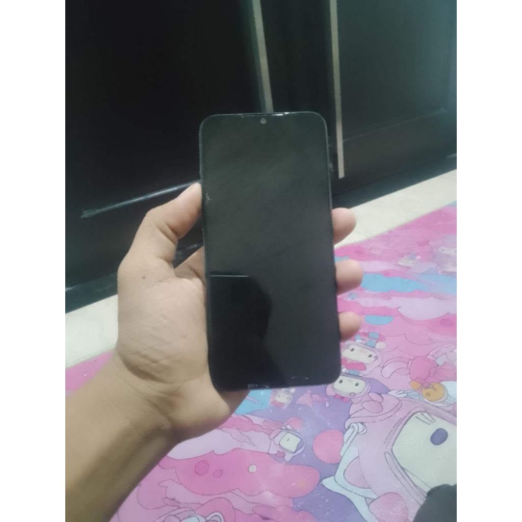 lcd+frem redmi note 7 merek meeto sentuh normal minus retak