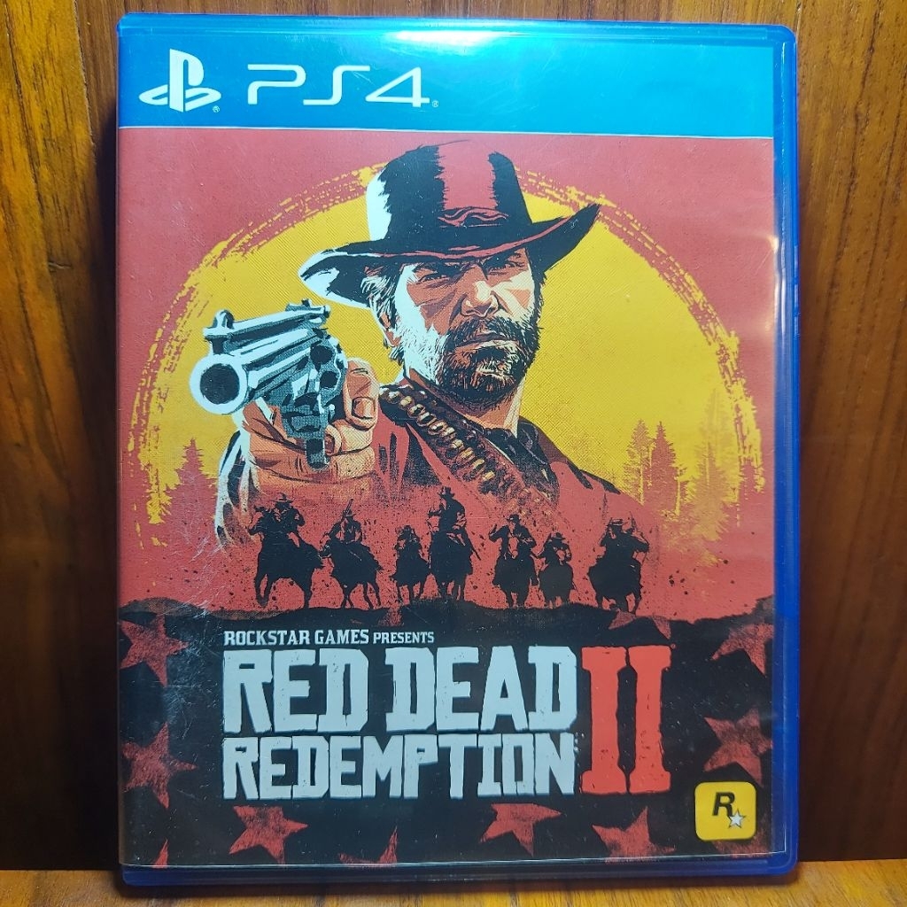 BD/KASET PS4 RDR2 INCLUDE MAPS FISIK (BEKAS) BLUERAY DISC