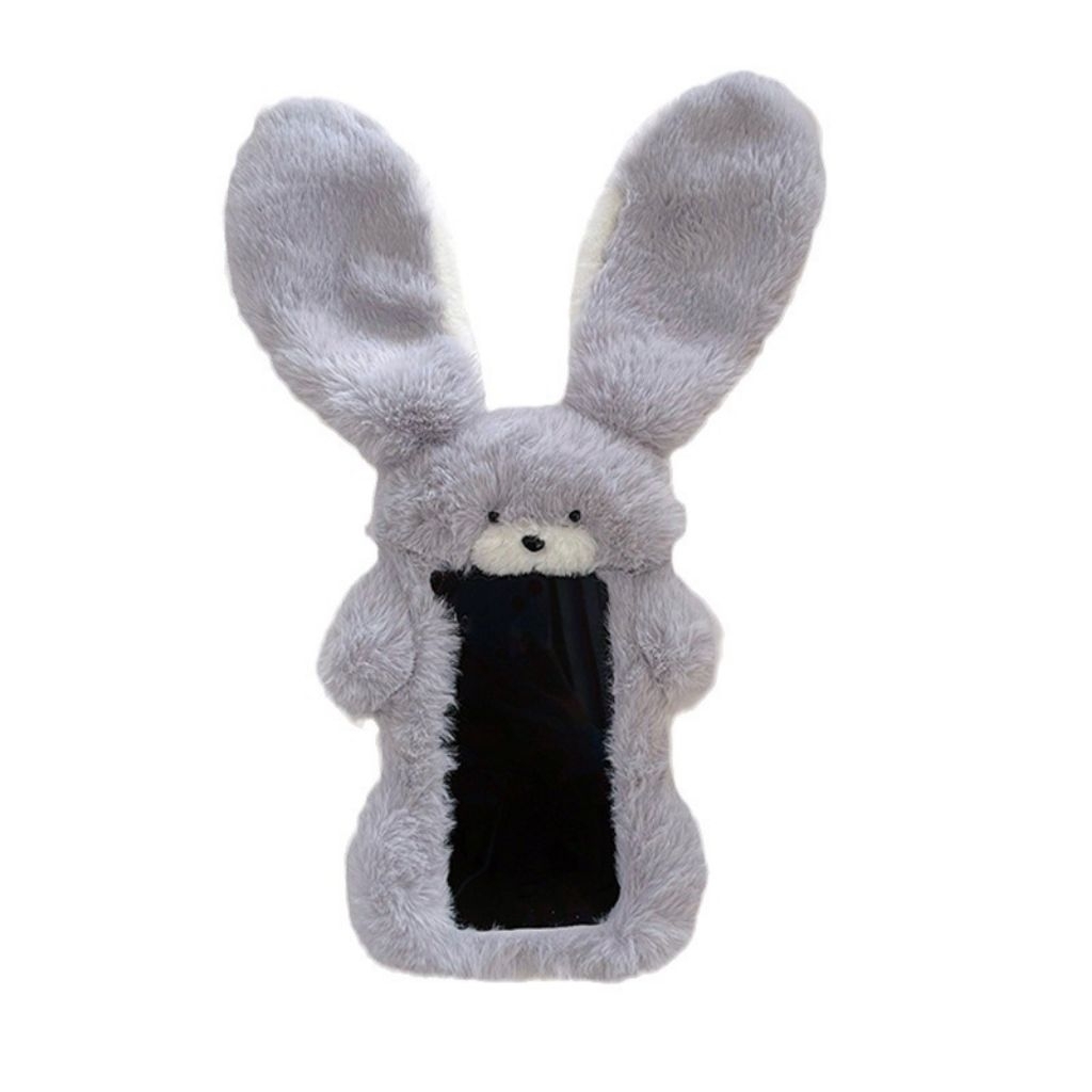 Case iPhone Plush Magnetic Case Lucu Anti Jatuh Couple Case iPhone 17 Pro Max