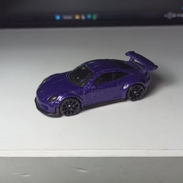 HOTWHEELS PORSCHE 911GT3 RS UNGU/PURPLE