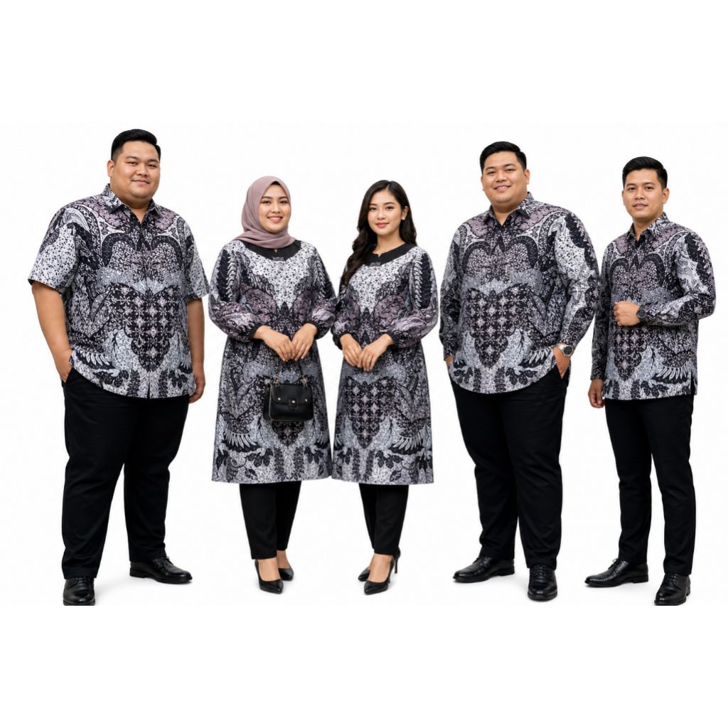 BATIK COUPLE TUNIK JUMBO SARIMBIT TUNIK MODERN BIG SIZE COUPLE TUNIK OVERSIZE