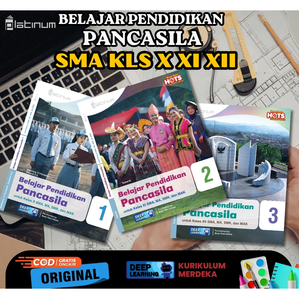Platinum - Buku Pendidikan Pancasila PKN SMA Kelas 10 11 12 / PKN Kelas 10 11 12 SMA / Belajar Pendi
